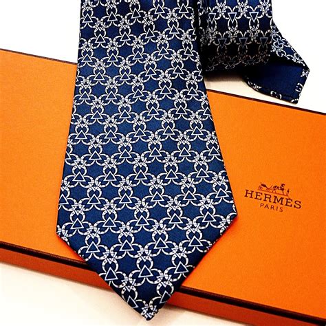 hermes tie dark blue with stars|Hermes silk square ties.